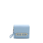 Hermes Mini Roulis Evercolor Bleu Lin GHW