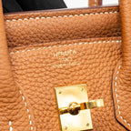 Hermes Birkin 25 Togo Gold GHW