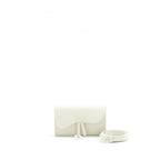DIOR SADDLE BELT POUCH WHITE