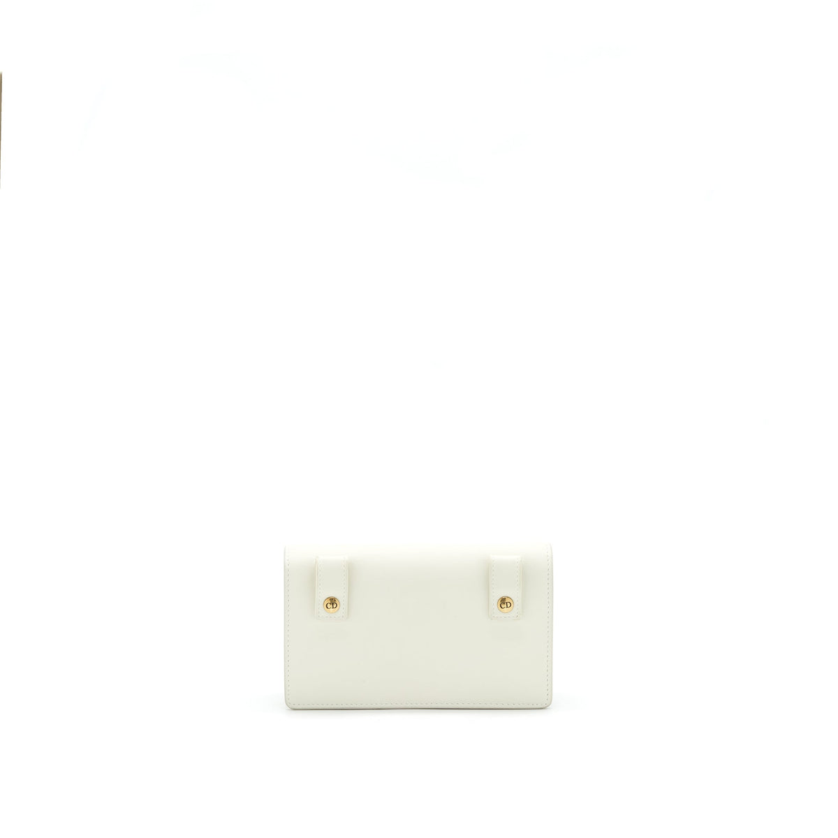 DIOR SADDLE BELT POUCH WHITE