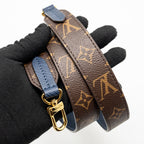 LOUIS VUITTON SPRING STREET BAG PATENT/EPI/MONOGRAM CANVAS RED/DARK BLUE/BROWN GHW