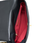 CHANEL MEDIUM 19 BAG GOATSKIN BLACK MULTICOLOUR HARDWARE