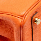 Hermes Birkin 25 Togo 9J Feu GHW