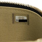 CHANEL 22C PEARL CRUSH MINI VANITY WITH CHAIN LAMBSKIN BLACK GHW