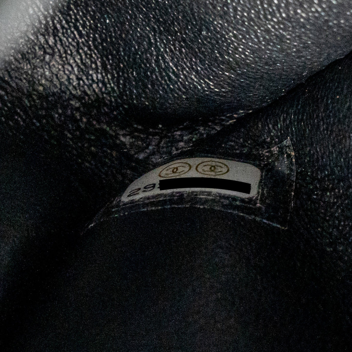 CHANEL MEDIUM CLASSIC DOUBLE FLAP BAG PATENT SO BLACK