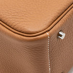 Hermes mini lindy II clemence gold SHW