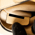 DIOR MINI SADDLE BAG CALFSKIN BEIGE GHW