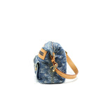 LOUIS VUITTON BAGGY PM DENIM MONOGRAM SHOULDER BAG