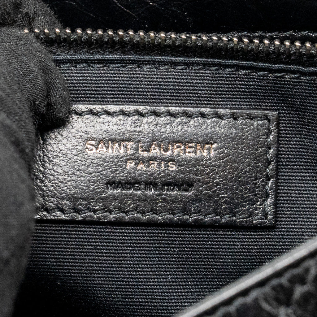 Saint Laurent/YSL Medium Niki Aged Calfskin Black SHW