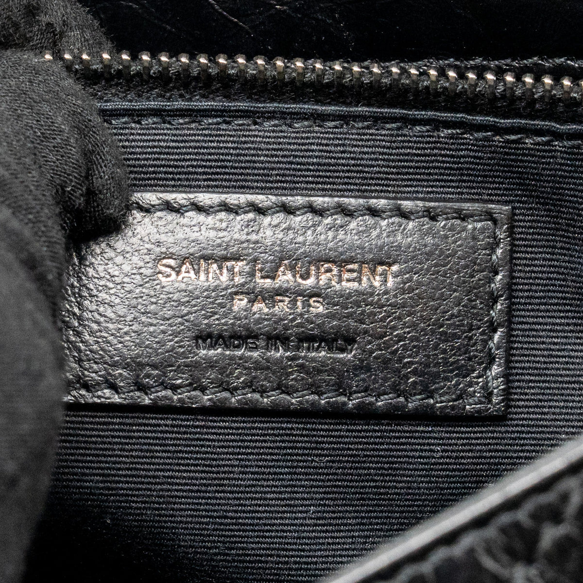 Saint Laurent/YSL Medium Niki Aged Calfskin Black SHW