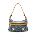 LOUIS VUITTON BAGGY PM DENIM MONOGRAM SHOULDER BAG