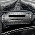Saint Laurent/YSL Medium Niki Aged Calfskin Black SHW