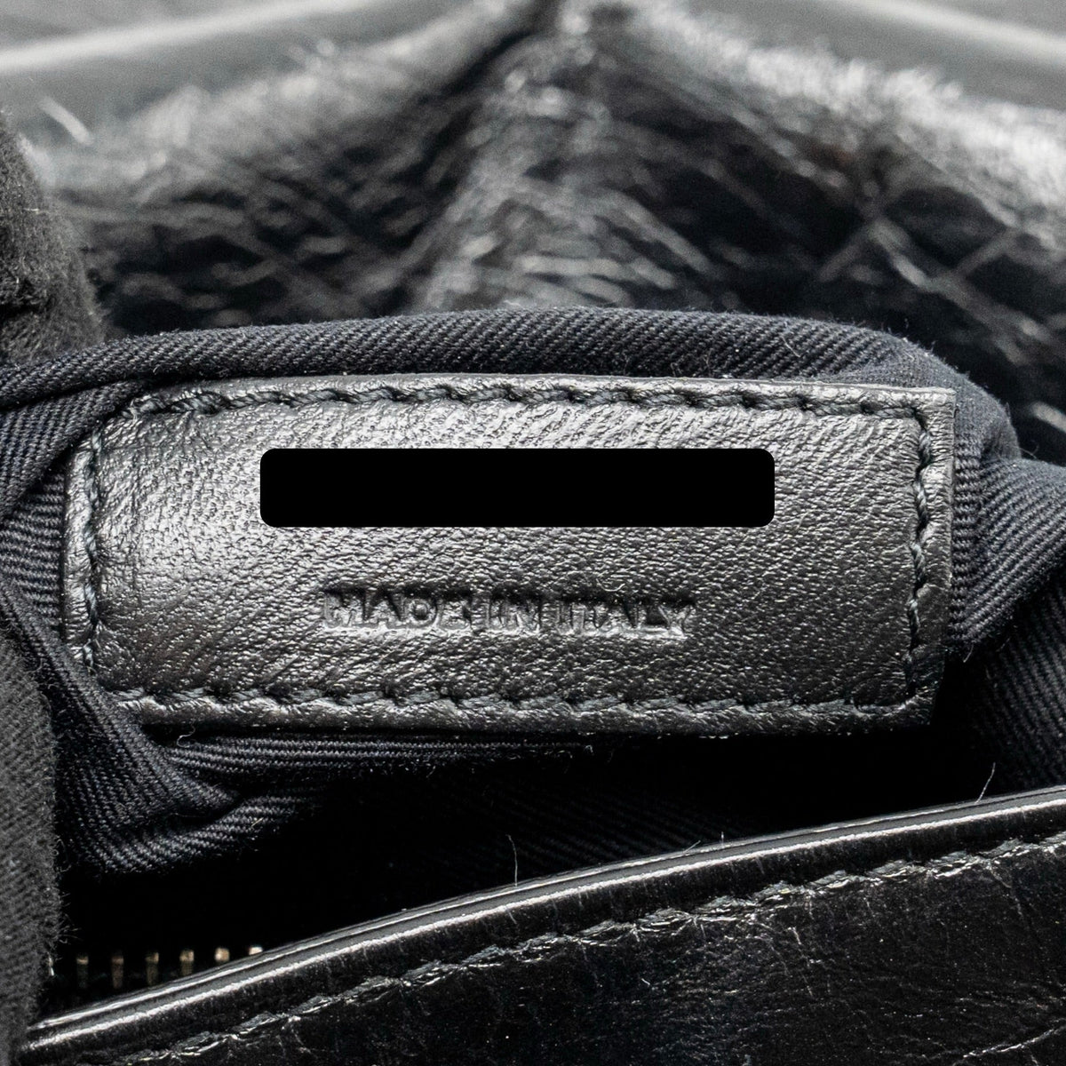 Saint Laurent/YSL Medium Niki Aged Calfskin Black SHW