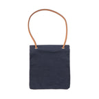 Hermes Aline Grooming Canvas Bag Navy SHW