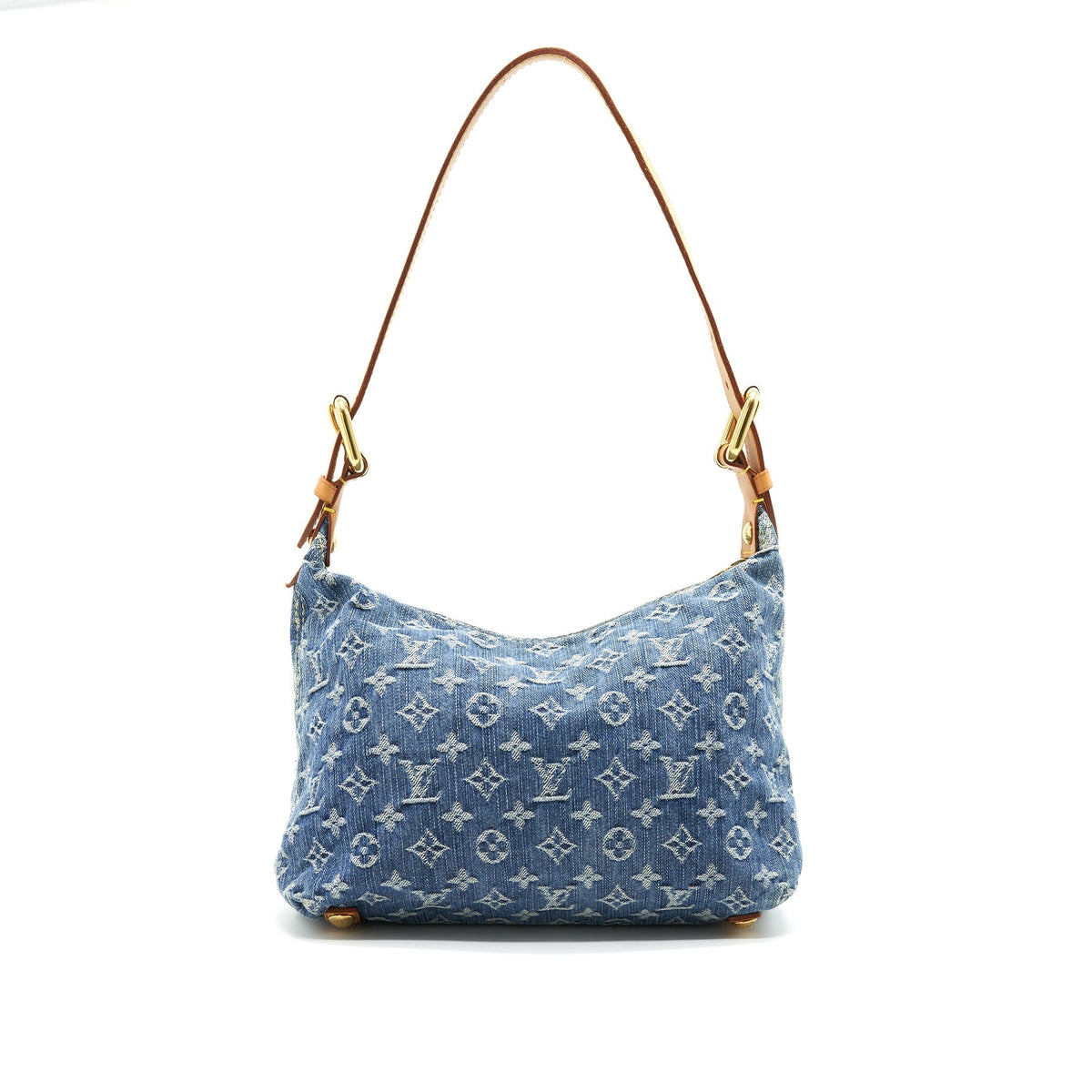LOUIS VUITTON BAGGY PM DENIM MONOGRAM SHOULDER BAG