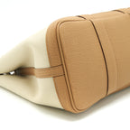 Hermes Garden Party 30 Biscuit Canvas SHW