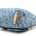 LOUIS VUITTON BAGGY PM DENIM MONOGRAM SHOULDER BAG