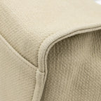 Chanel Large Deauville Tote Bag Canvas/Leather Grey SHW (Microchip)