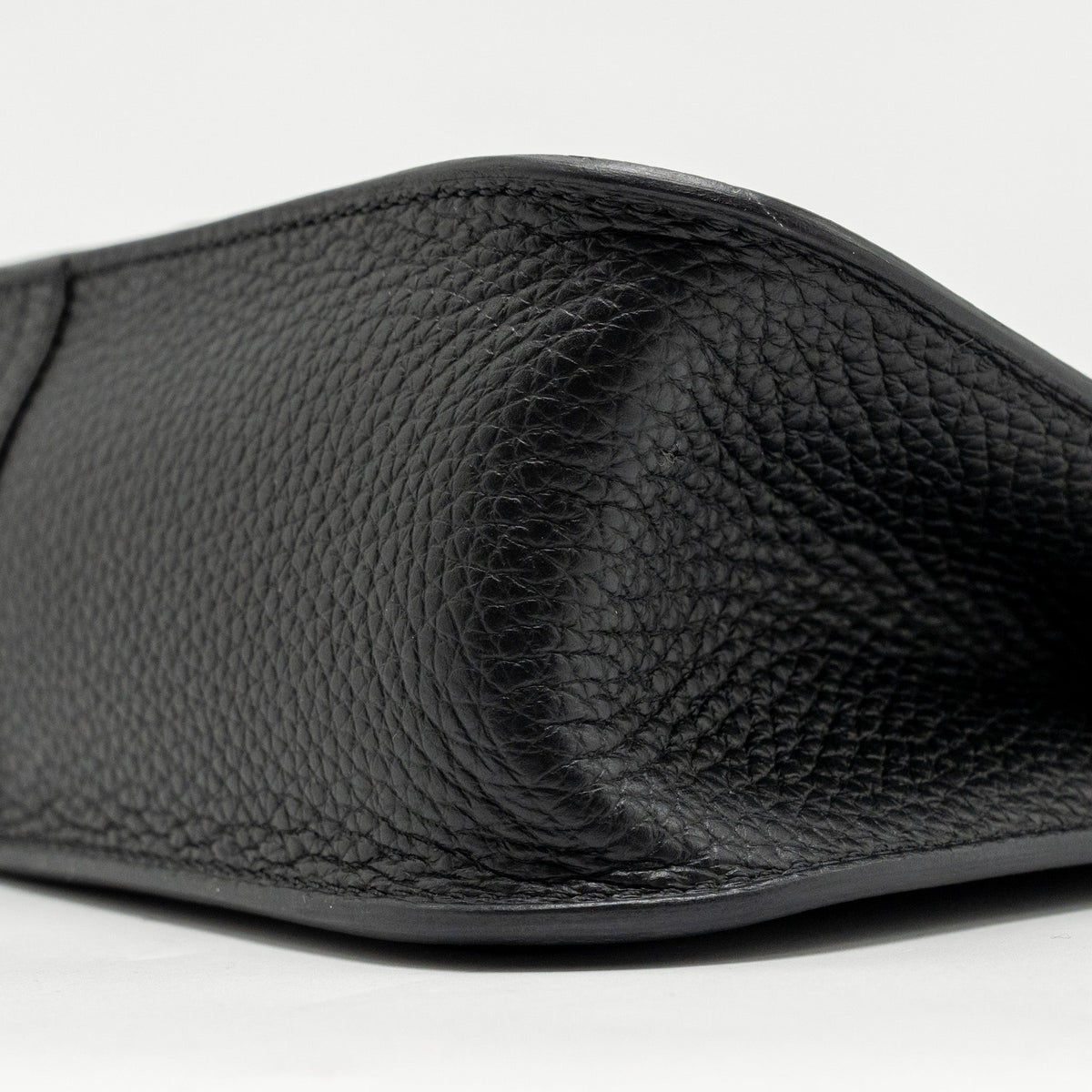 Hermes Halzan 25 Clemence Black GHW