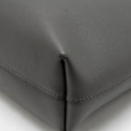 Saint Laurent shopping tote bag calfskin grey GHW
