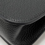 Hermes Halzan 25 Clemence Black GHW