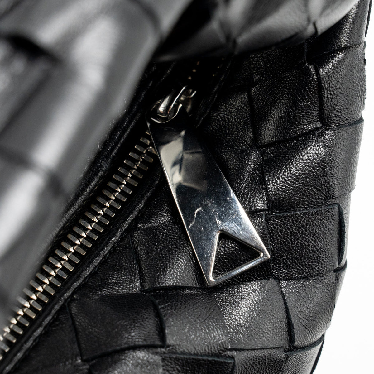 Bottega veneta mini Jodie intrecciato leather black SHW