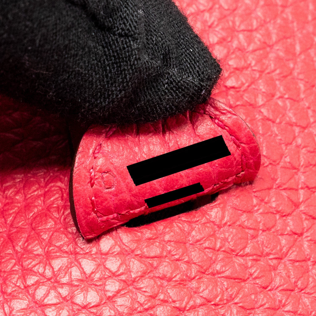 Hermes Mini Evelyne clemence rose extreme SHW