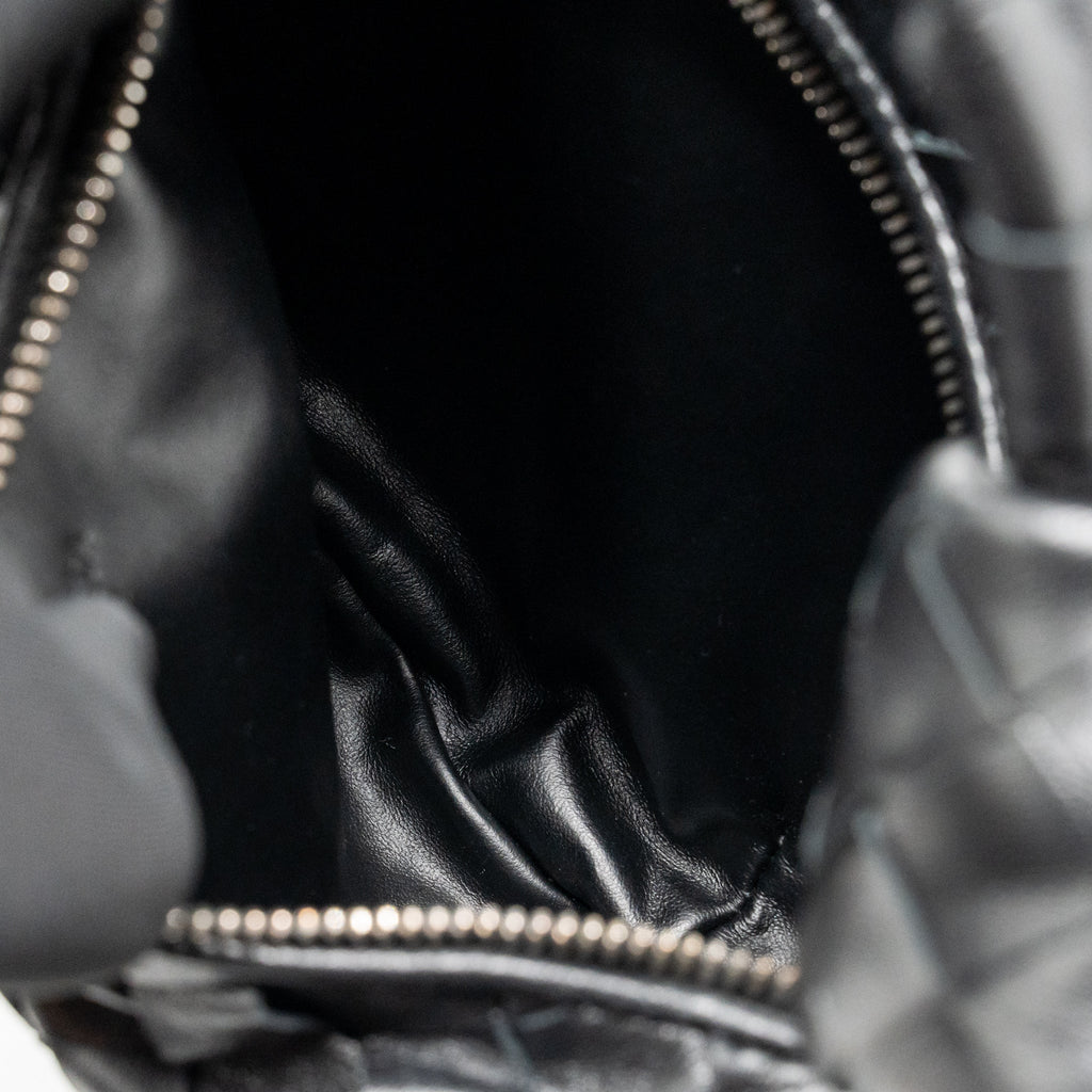 Bottega veneta mini Jodie intrecciato leather black SHW