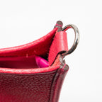Hermes Mini Evelyne clemence rose extreme SHW