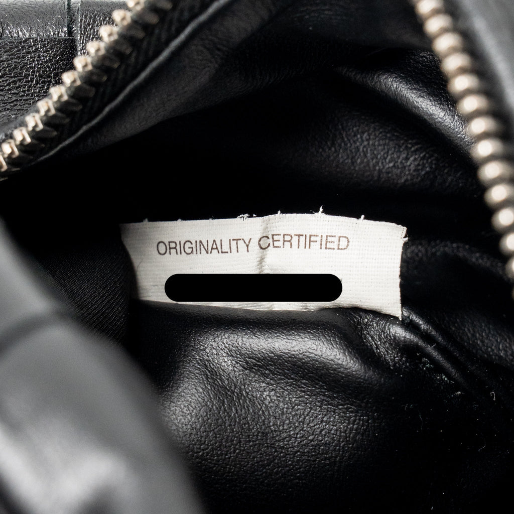 Bottega veneta mini Jodie intrecciato leather black SHW