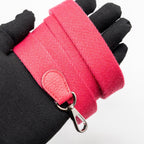 Hermes Mini Evelyne clemence rose extreme SHW