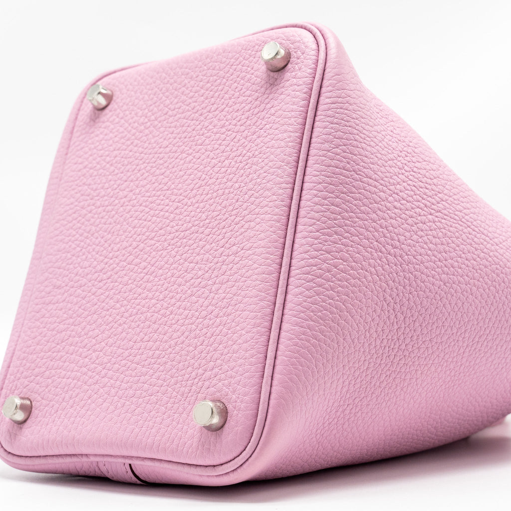 Hermes picotin 18 Lock Bag Clemence X9 Mauve Sylvestre SHW