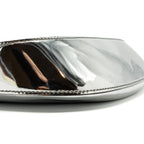PRADA BORSA A SPALLA CLEO PELLE SPAZZOLATO LEATHER ARGENTO SHW