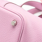 Hermes picotin 18 Lock Bag Clemence X9 Mauve Sylvestre SHW