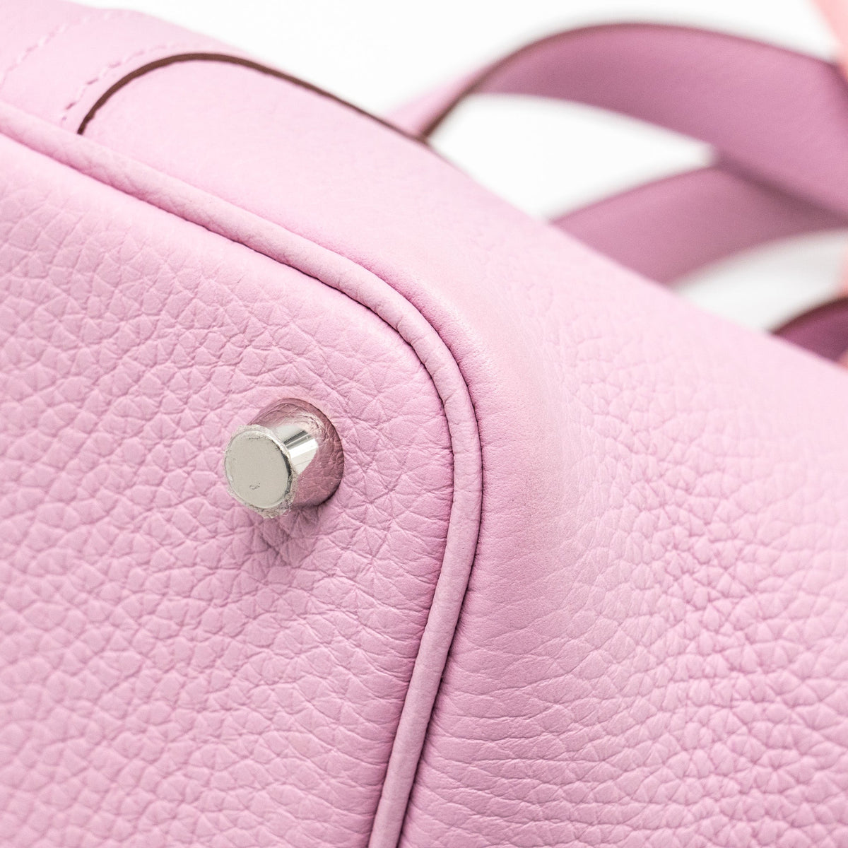 Hermes picotin 18 Lock Bag Clemence X9 Mauve Sylvestre SHW