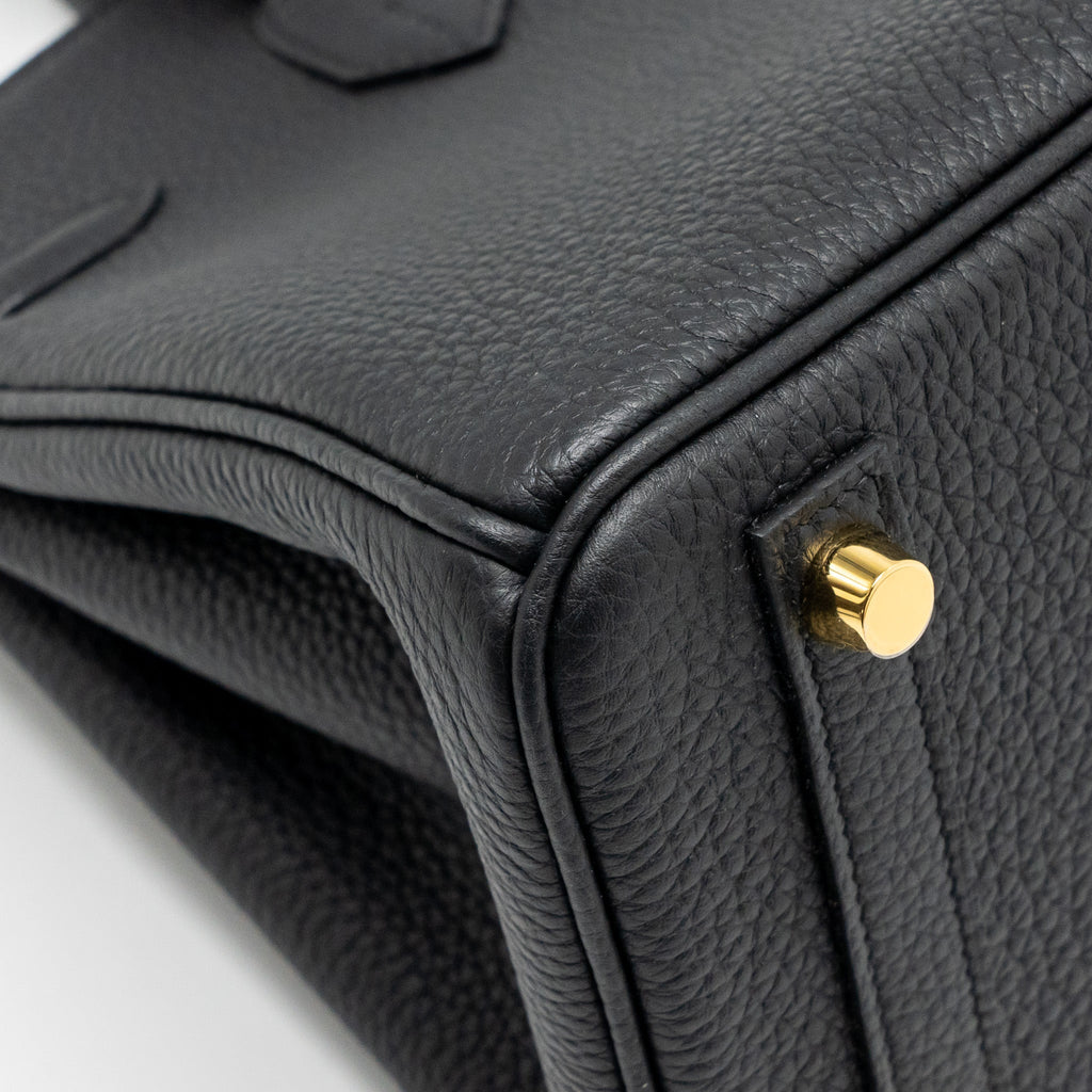Hermes birkin 25 togo black GHW