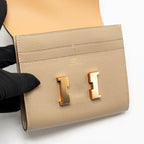 Hermes Constance Compact Wallet Epsom Trench / Naturel Sable RGHW