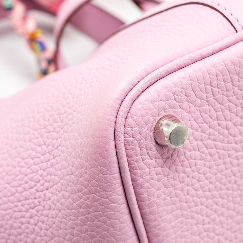 Hermes picotin 18 Lock Bag Clemence X9 Mauve Sylvestre SHW