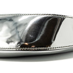 PRADA BORSA A SPALLA CLEO PELLE SPAZZOLATO LEATHER ARGENTO SHW
