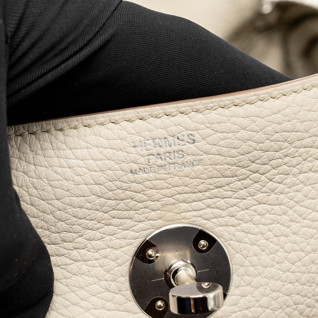 Hermes Lindy 30 Clemence Craie SHW