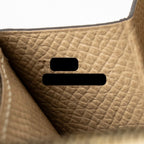 Hermes Constance Compact Wallet Epsom Trench / Naturel Sable RGHW