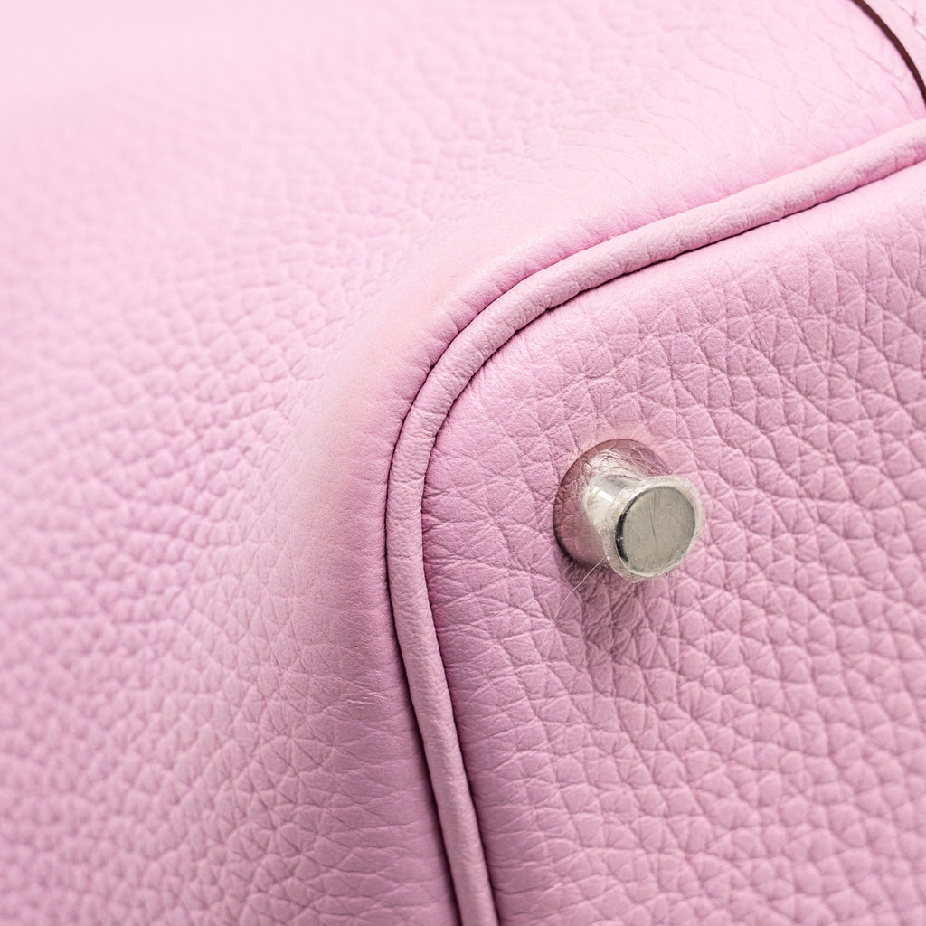 Hermes picotin 18 Lock Bag Clemence X9 Mauve Sylvestre SHW