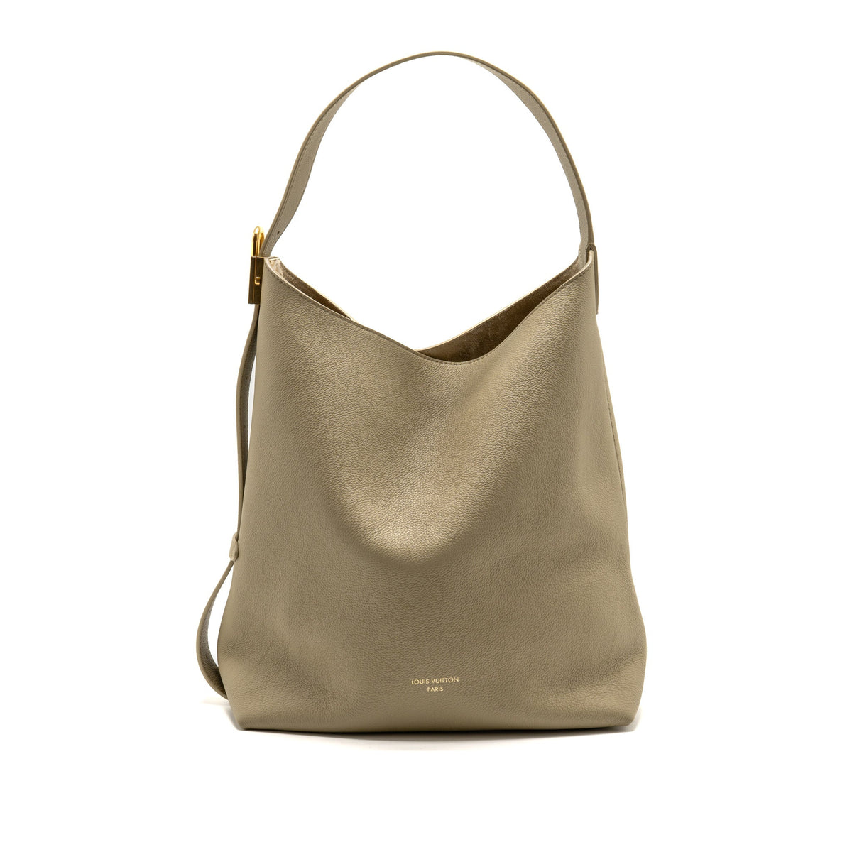 Louis Vuitton Low Key Hobo MM Smooth Grained Calfskin Clay Green GHW