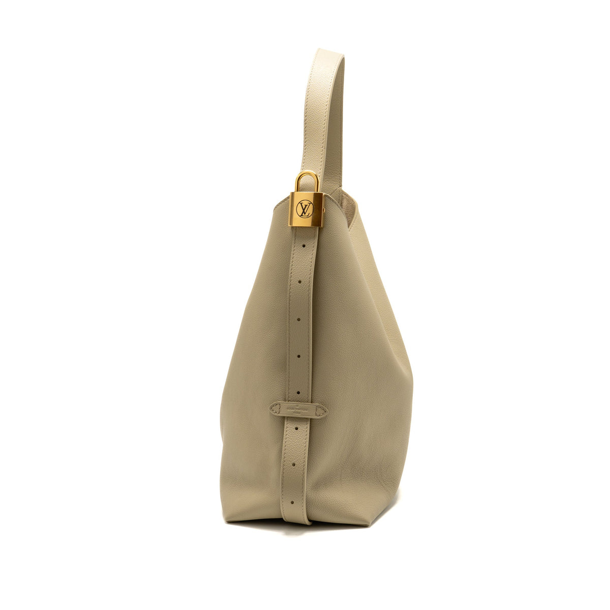 Louis Vuitton Low Key Hobo MM Smooth Grained Calfskin Clay Green GHW