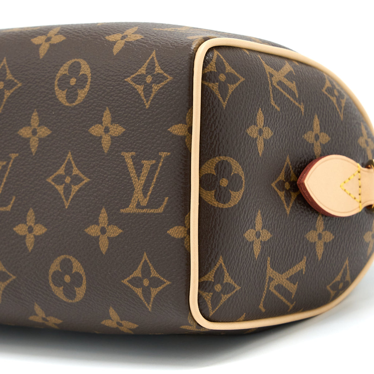 LOUIS VUITTON SPEEDY BANDOULIERE 20 MONOGRAM CANVAS BLACK STRAP