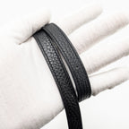 Hermes Halzan 25 Clemence Black GHW