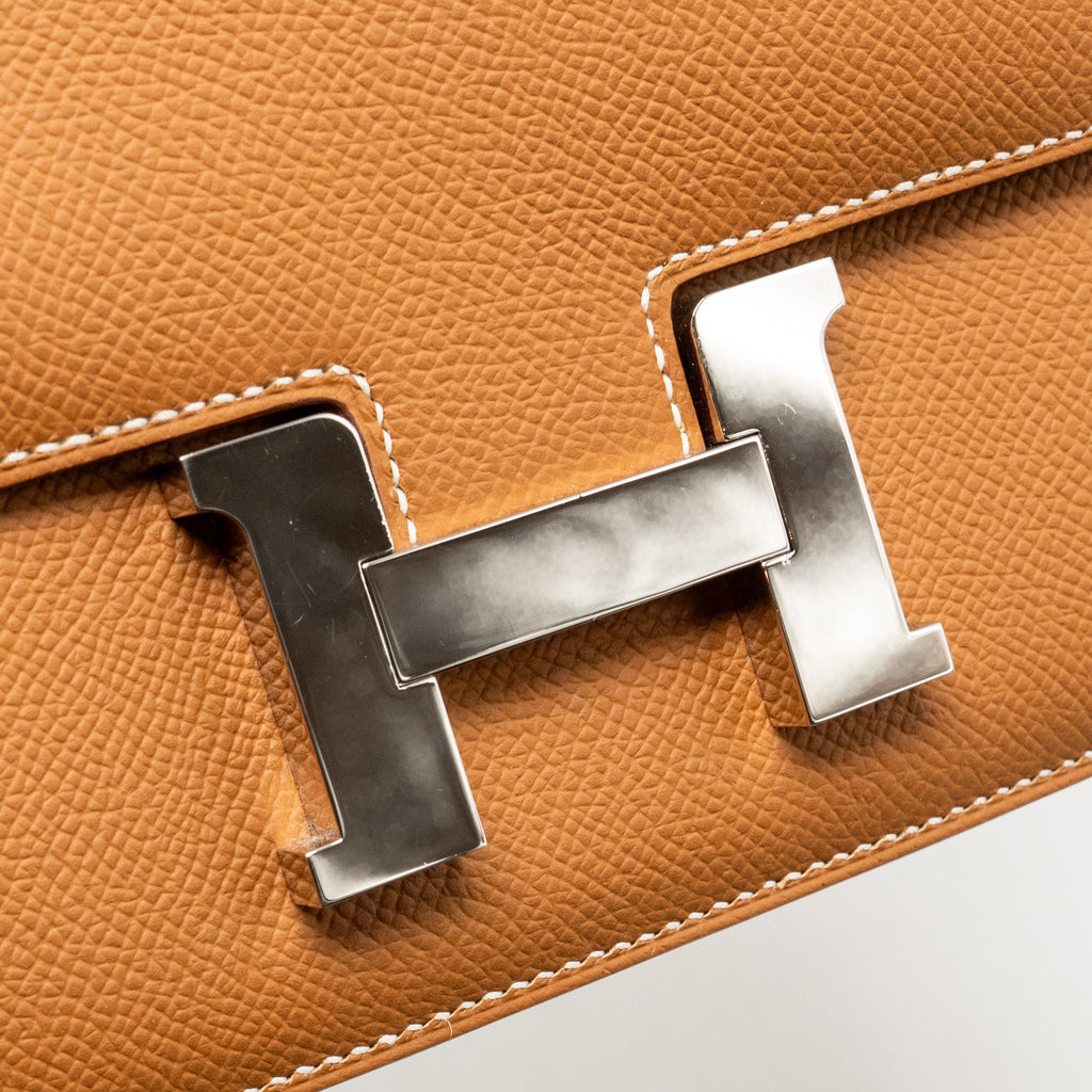 Hermes Mini Constance epsom Gold SHW