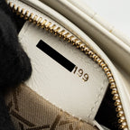 DIOR MEDIUM LADY DIOR BAG LAMBSKIN WHITE LGHW