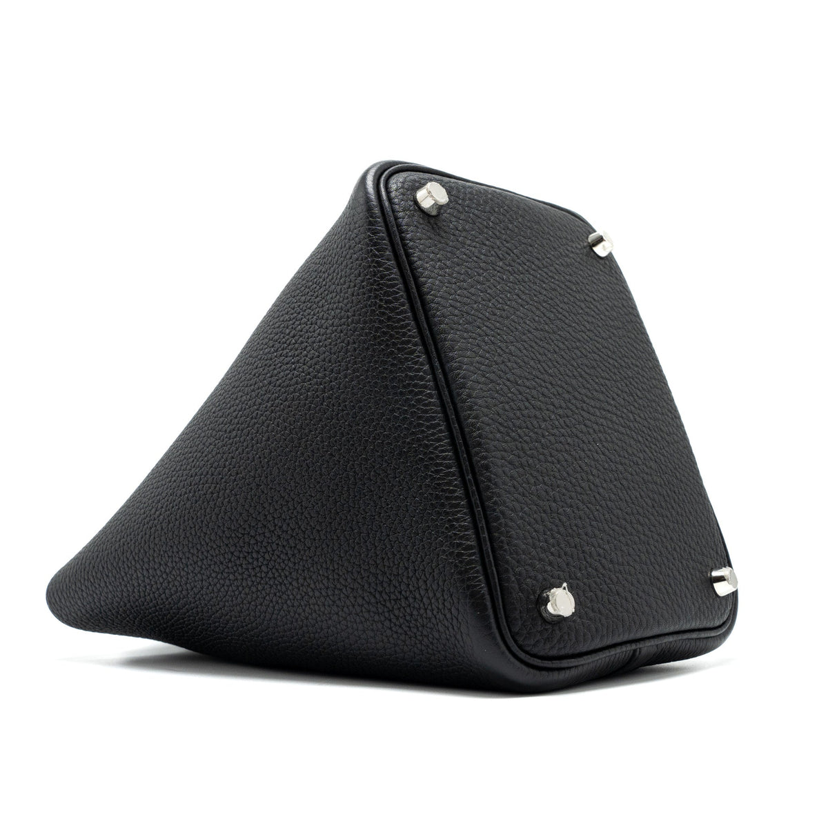 Hermes Picotin 18 Clemence Black SHW