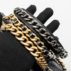 CHANEL SMALL 19 BAG GOATSKIN BLACK MULTICOLOUR HARDWARE